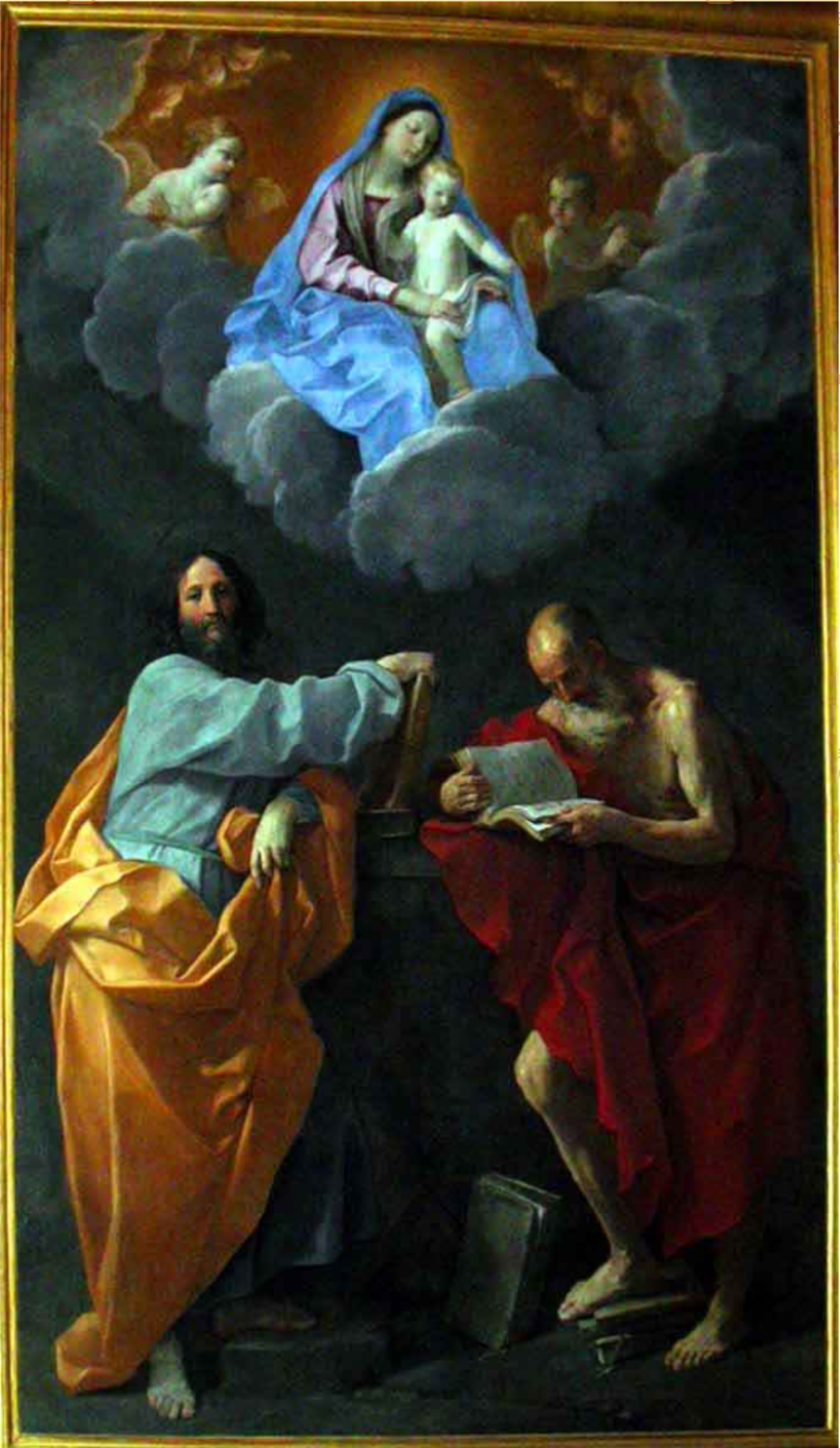 Madonna and Child with St Thomas and St Jerome, known as "Pala Olivieri"