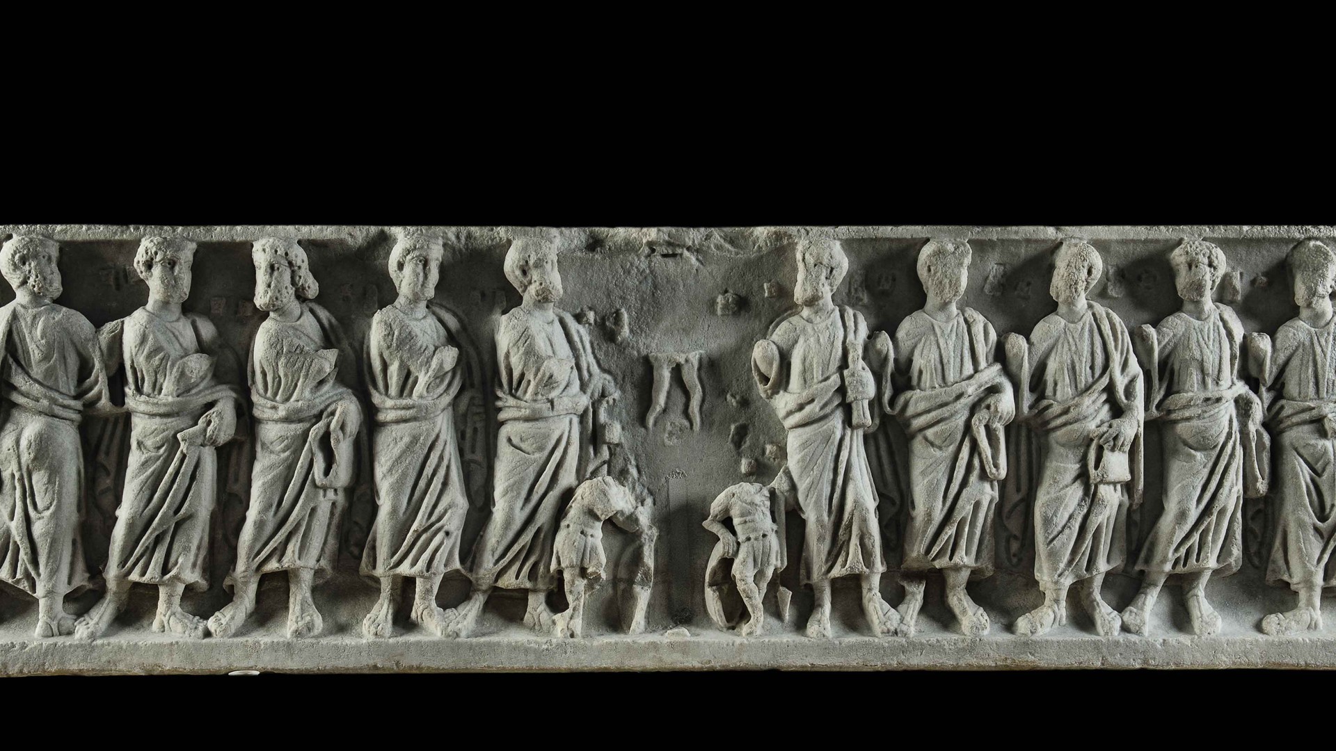 Sarcophagus with the Twelve Apostles and the City Doors | PAVM