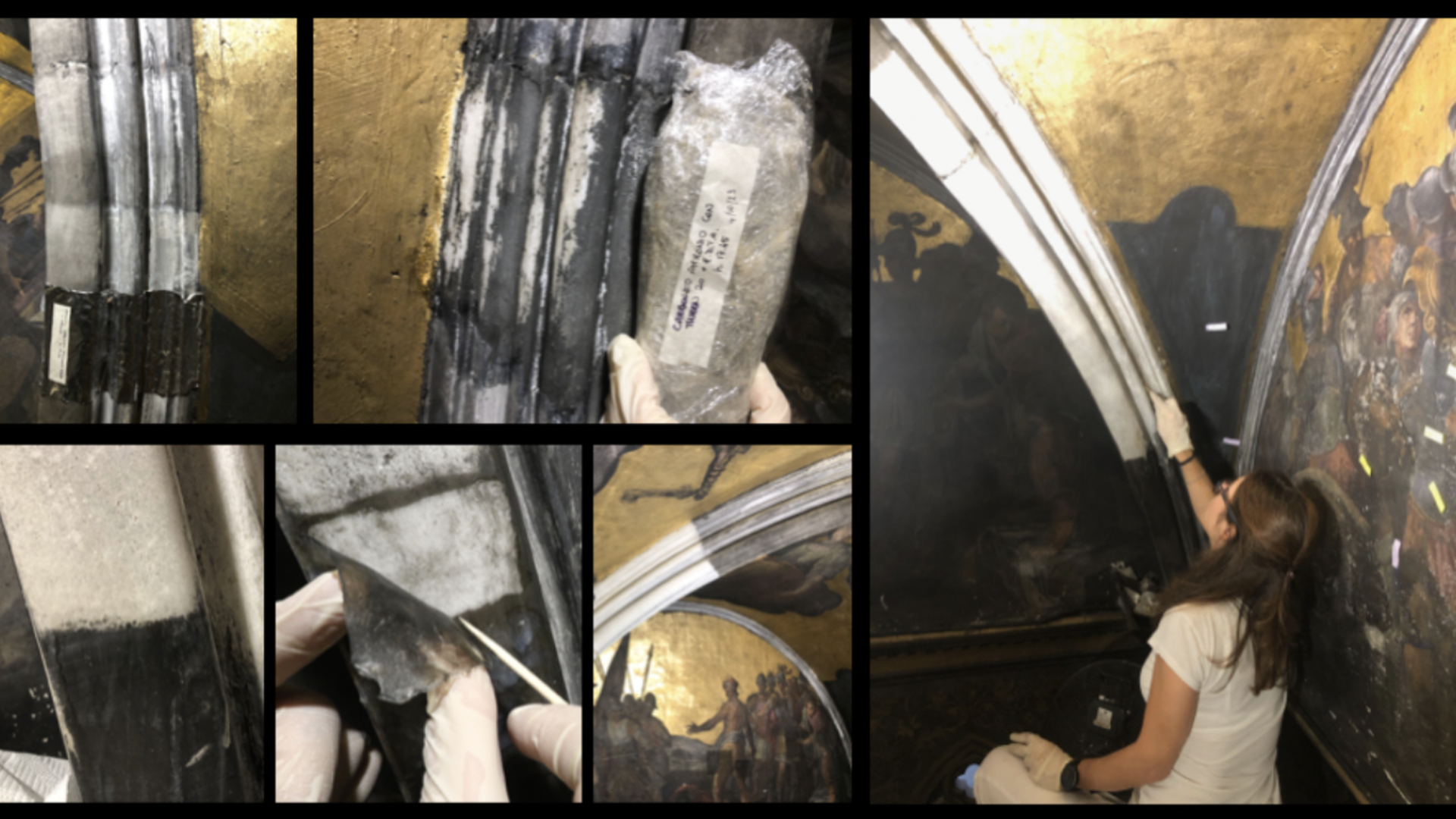 Ciborium Monument of St. John Lateran - Restoration Update 1