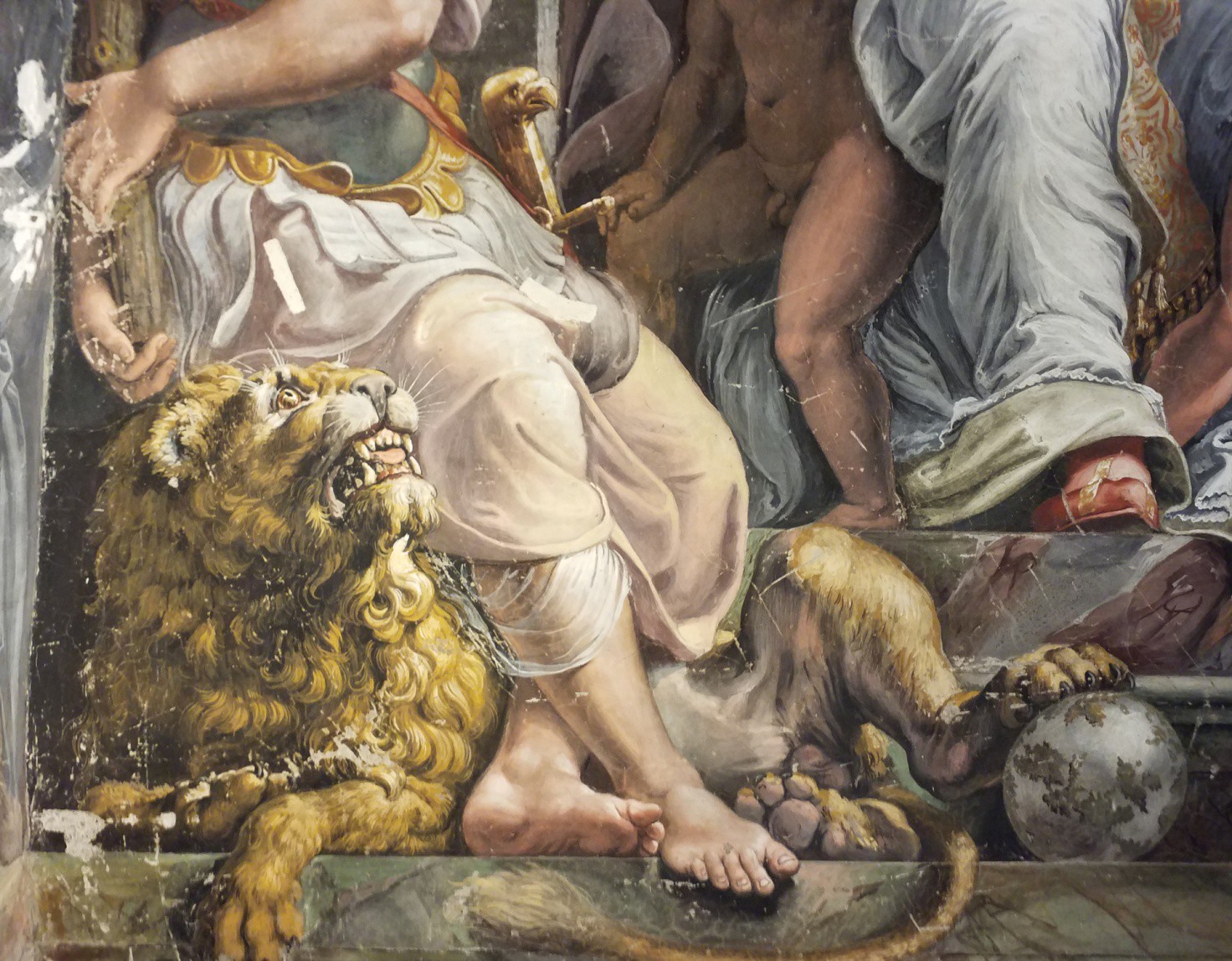 Room of Constantine - During Restoration