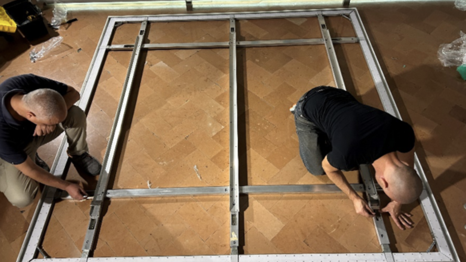 Reassembly of the modified frame - Arbre de VIe