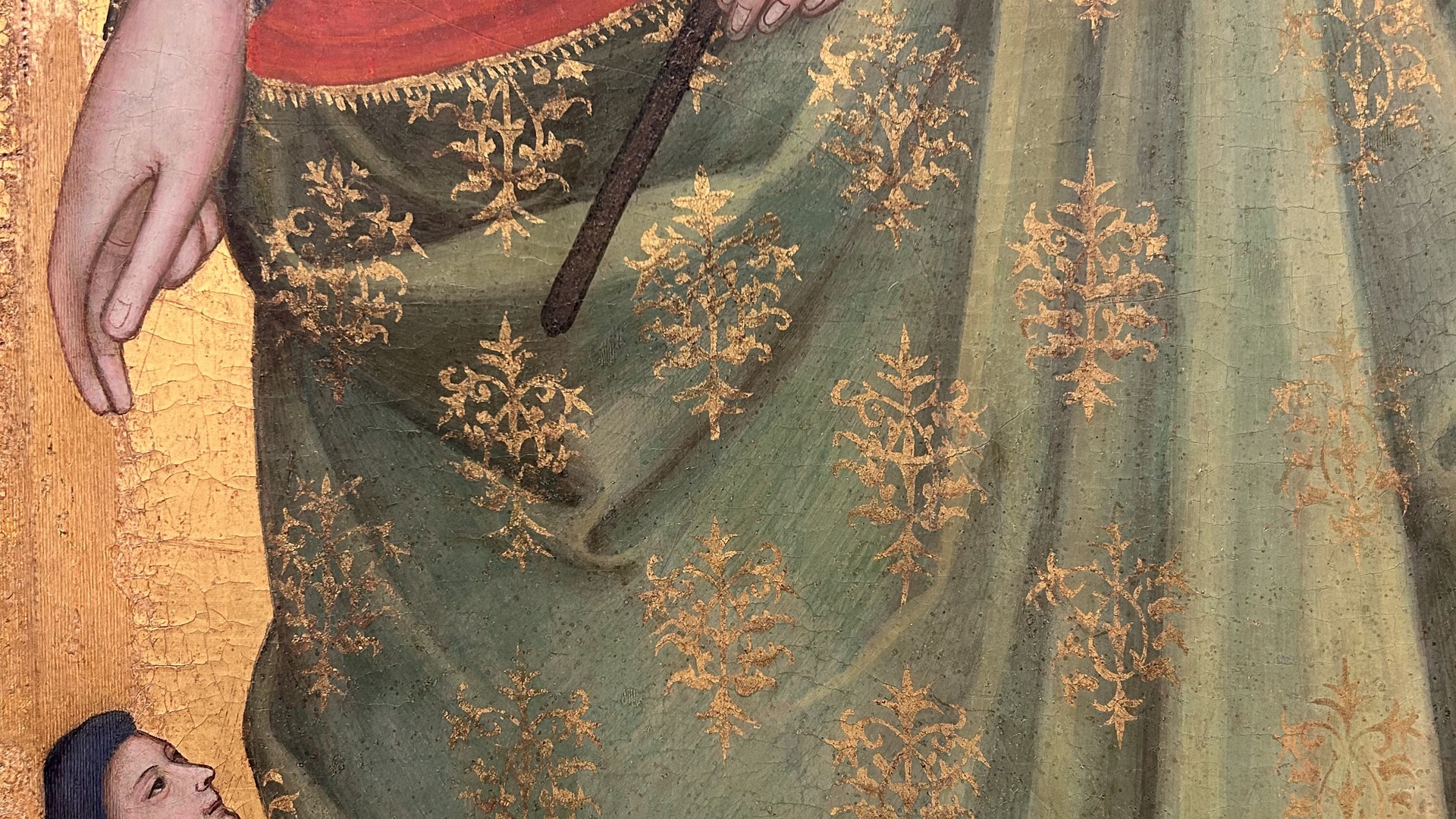 Saint Margaret of Antioch Final restoration detail - 1