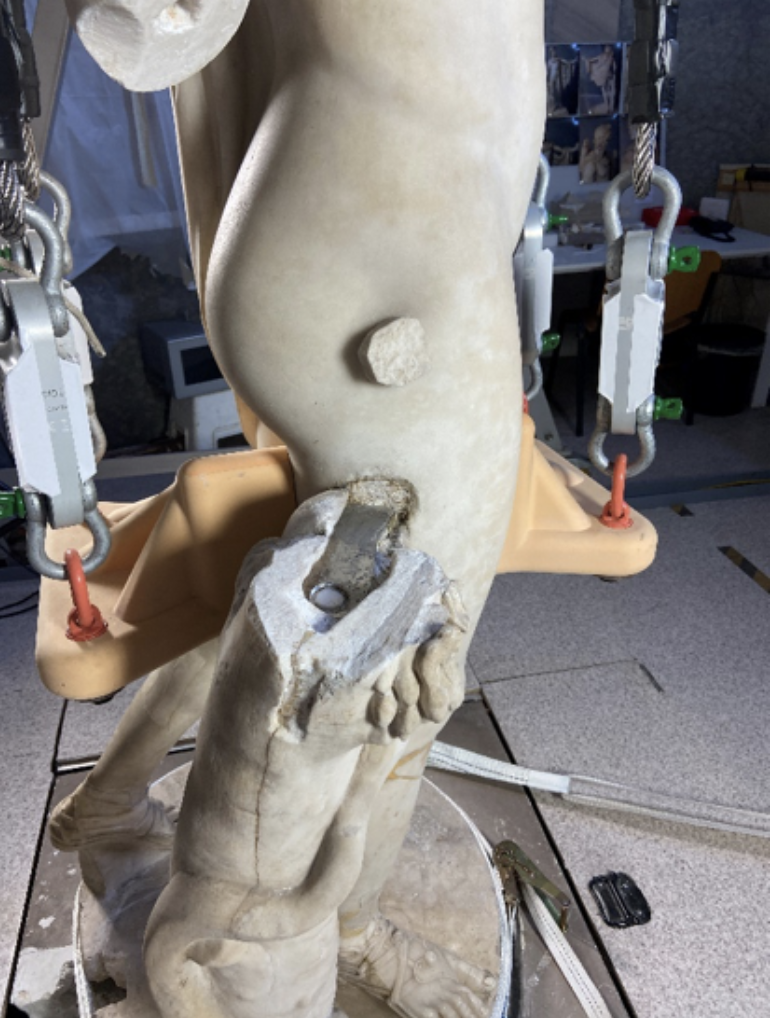3 Apollo del Belvedere - Second Ongoing Restoration Report