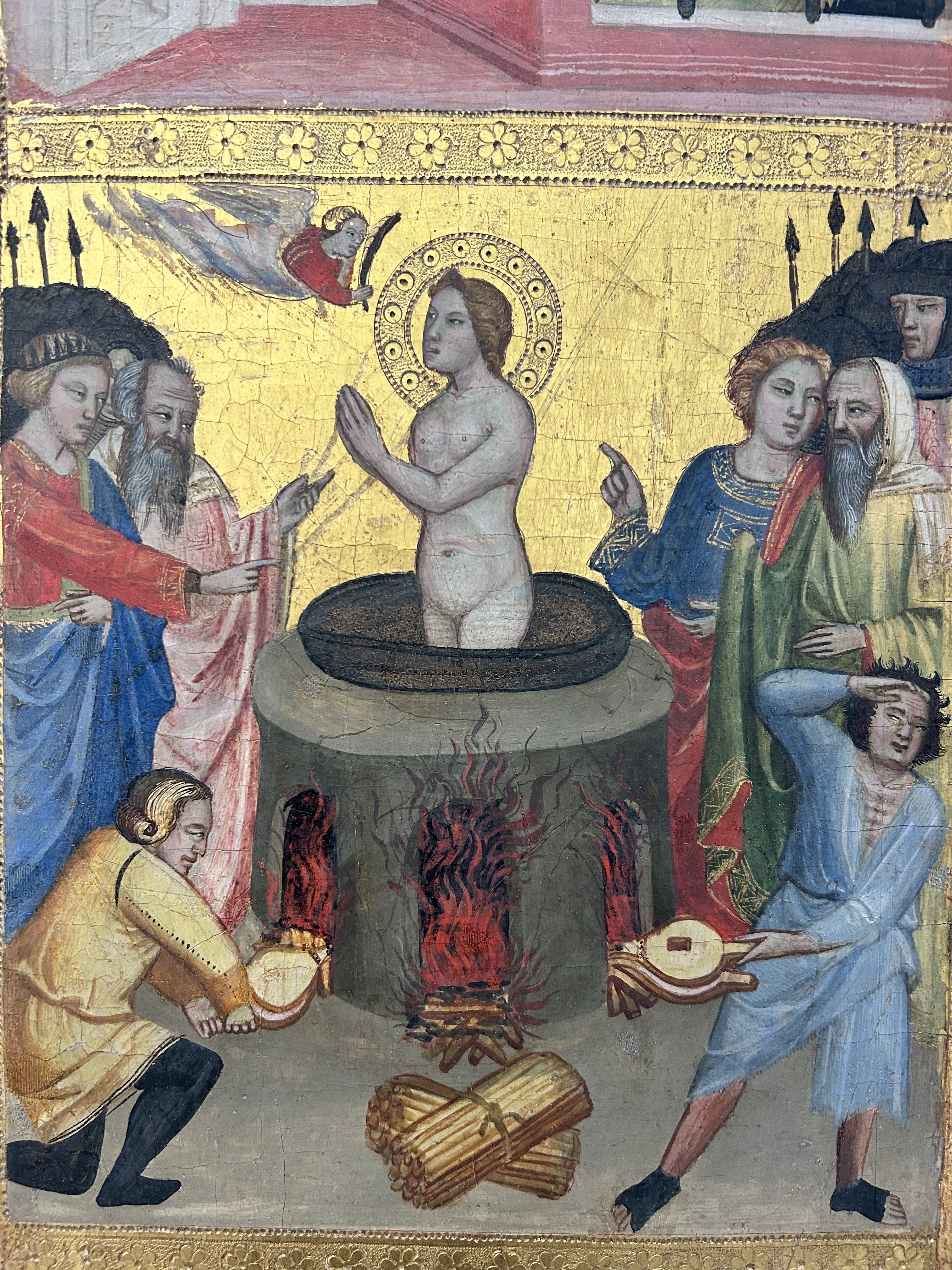 Saint Margaret of Antioch Final restoration detail - 3