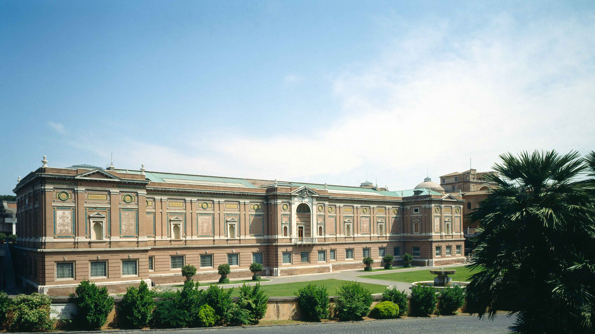 Pinacoteca - View from the Cortile Quadrato