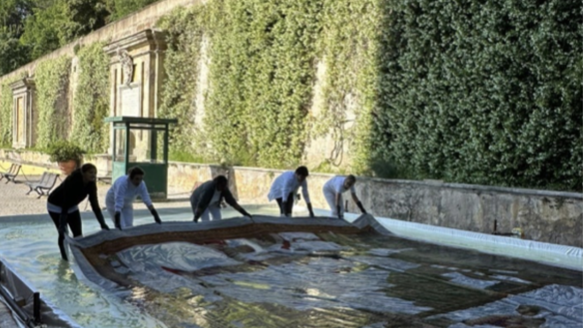 Tapestry Washing 3