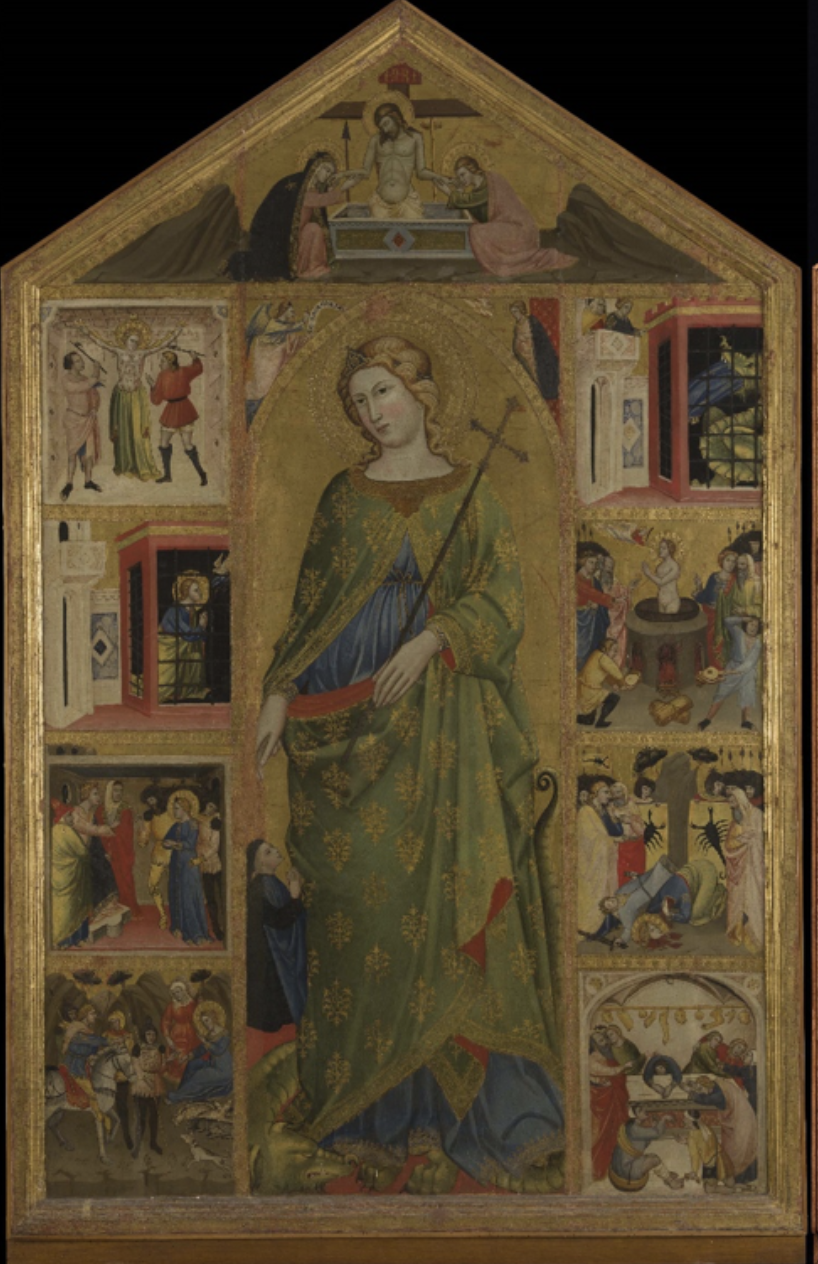 Saint Margaret of Antioch Final restoration 1