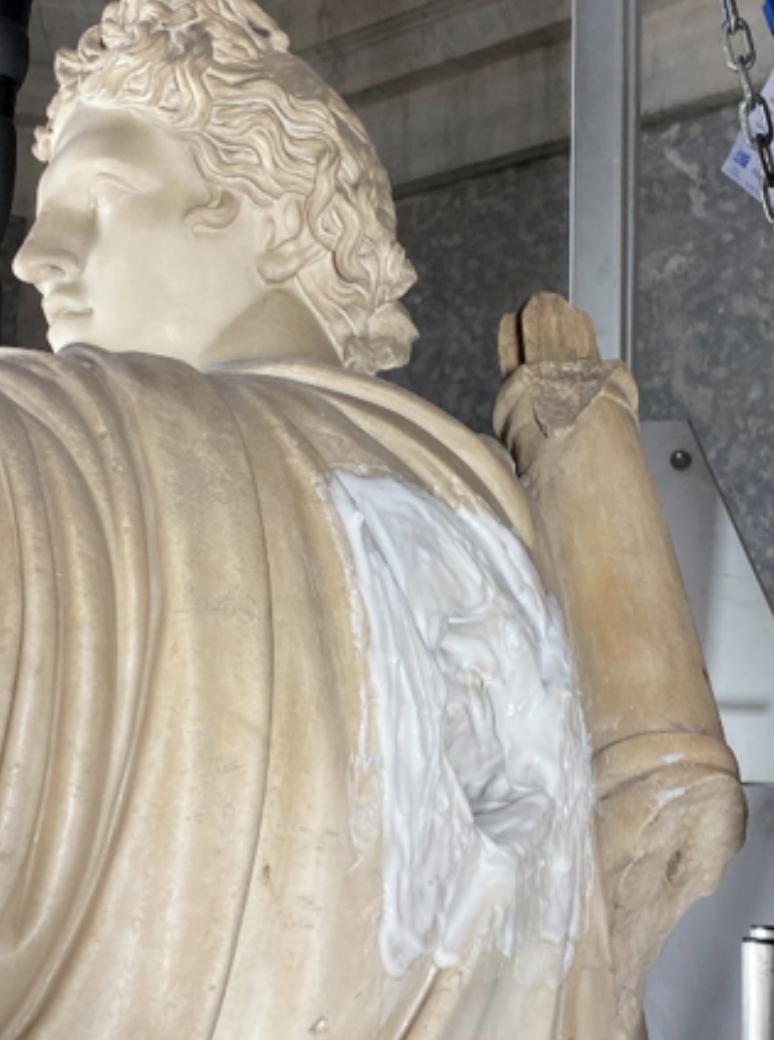 2 Apollo del Belvedere - Second Ongoing Restoration Report