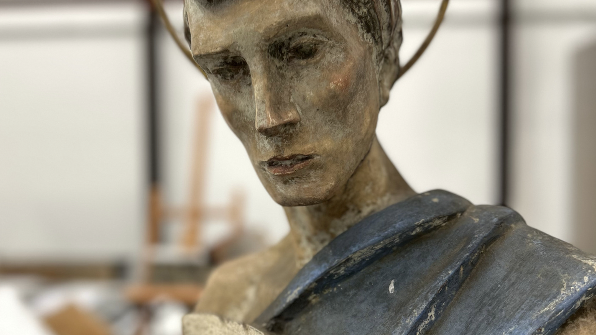 Wooden Statues of St. John the Baptist and St. John the Evangelist 2