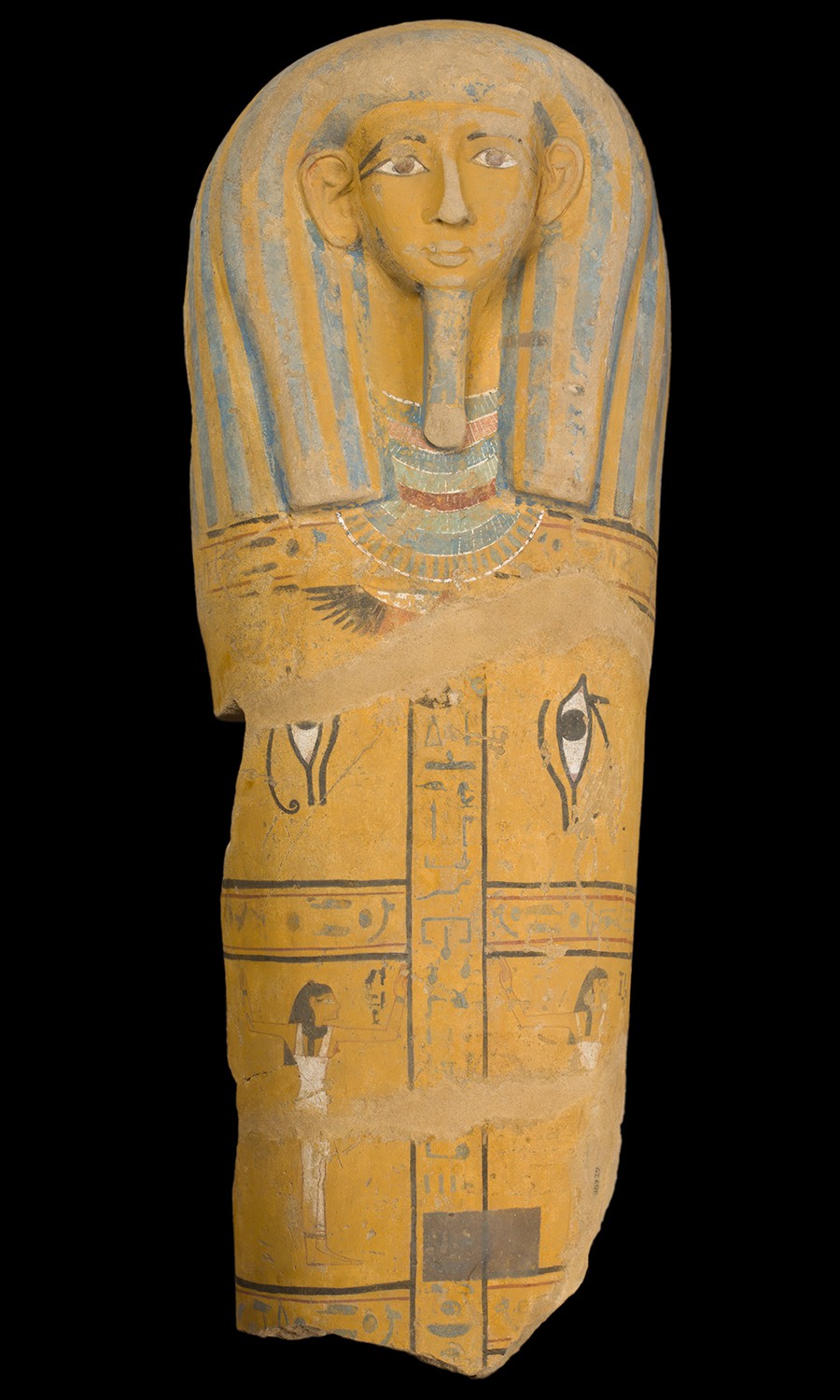 Sandstone Sarcophagus Lid - After Restoration