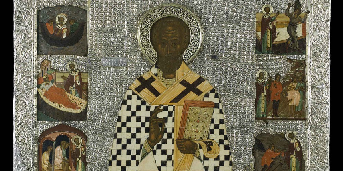 Russian Icon of St. Nicholas | PAVM