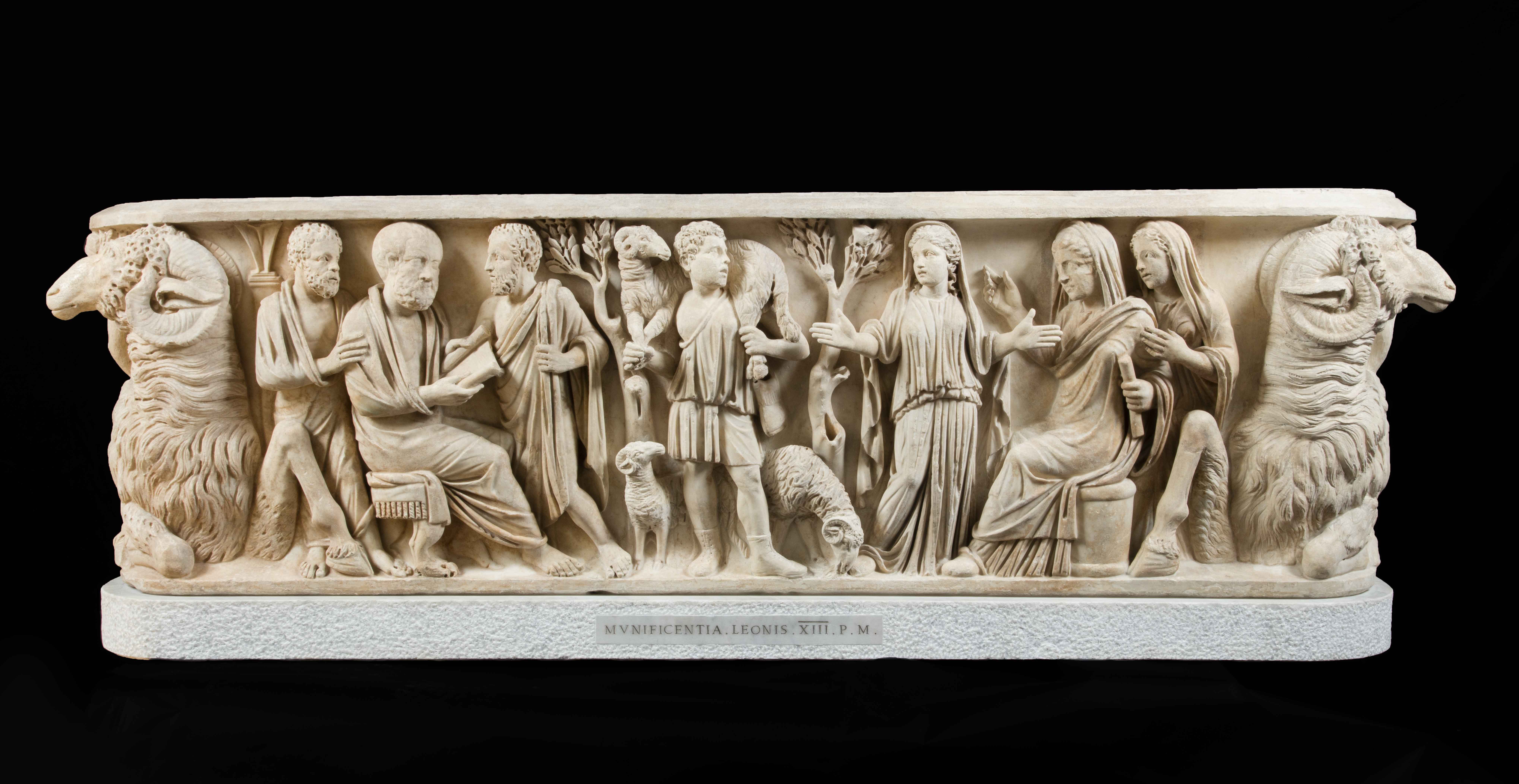 Early Christian Sarcophagus 4 - After Restoration