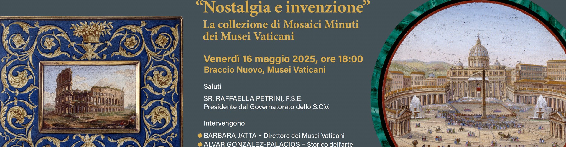 Nostalgia and Invention -  Vatican Museums' Micromosaics Collection