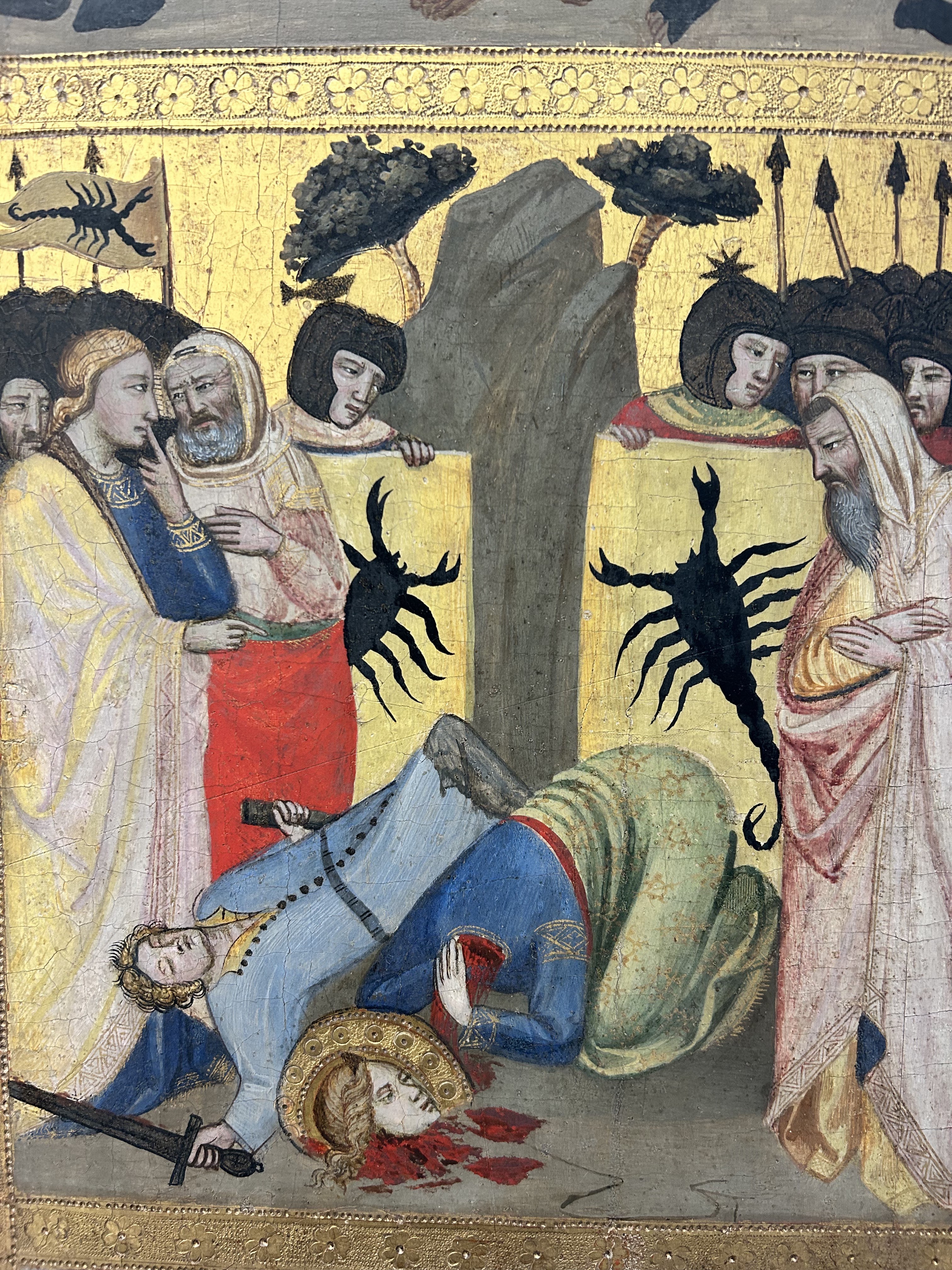 Saint Margaret of Antioch Final restoration detail  2