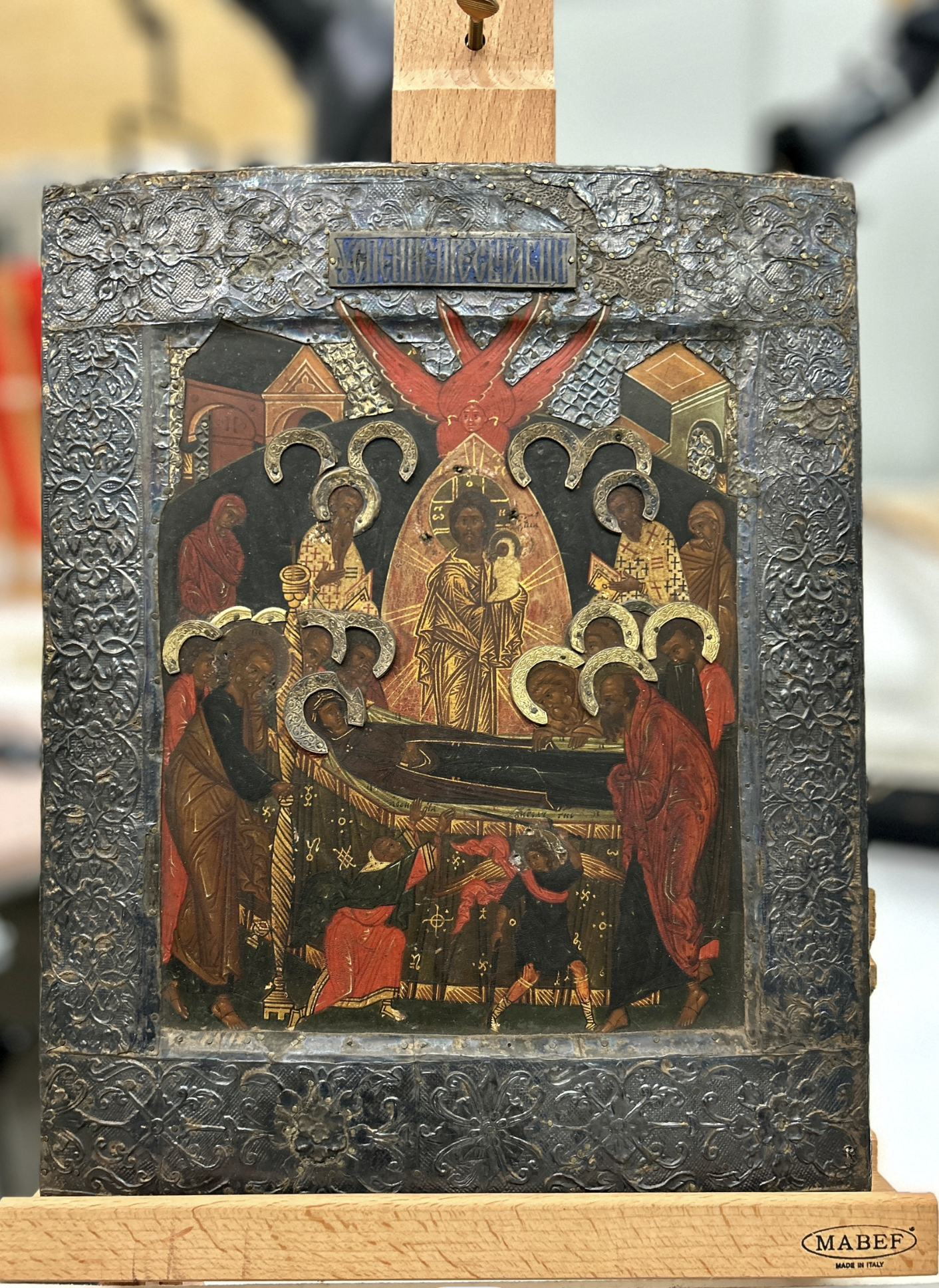 Icons during restoration 1