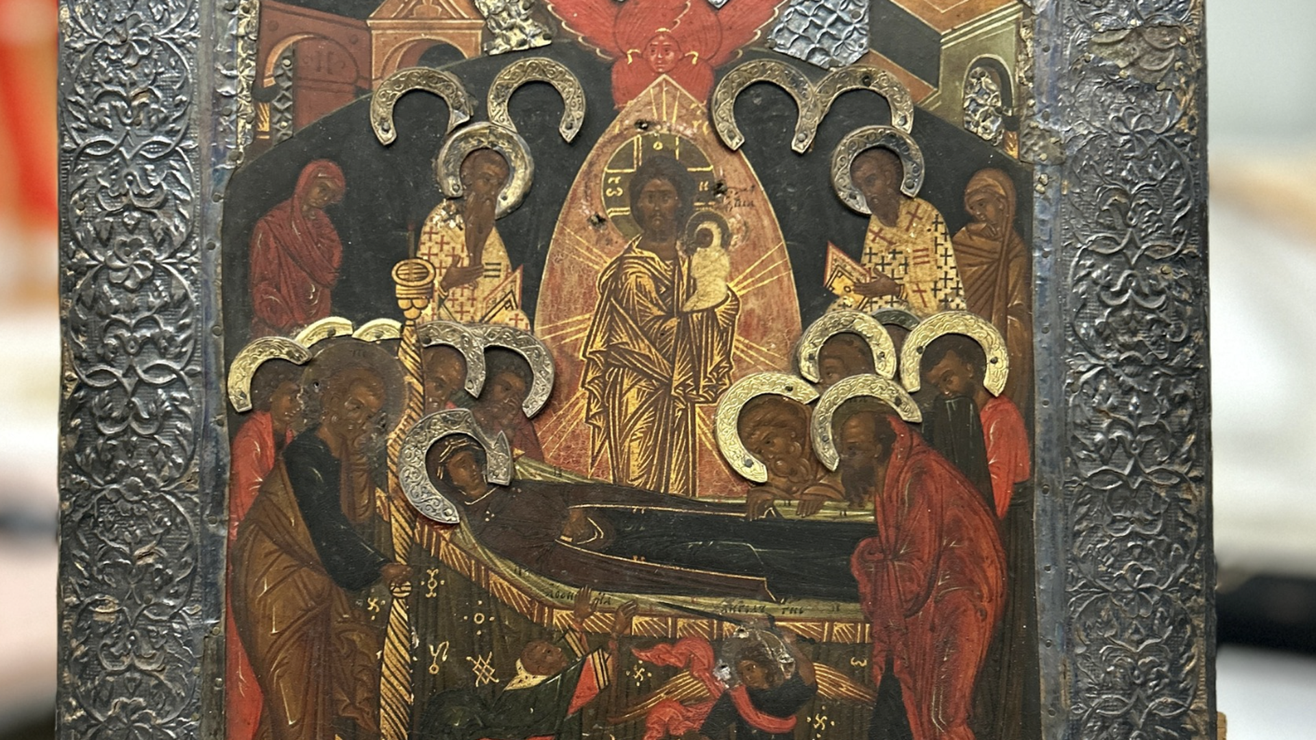 Icons during restoration 1