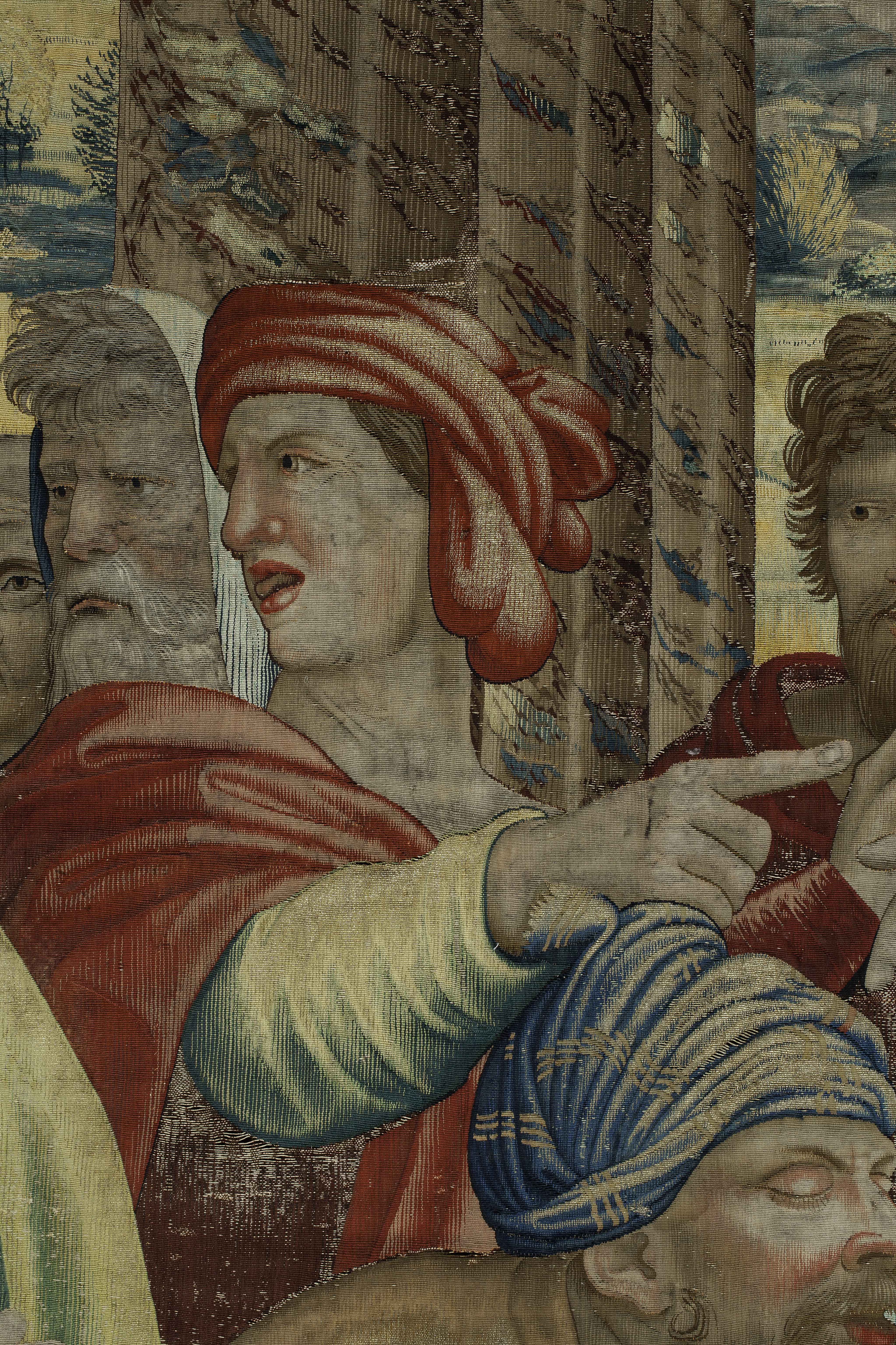 Blinding of the Elymas - Detail