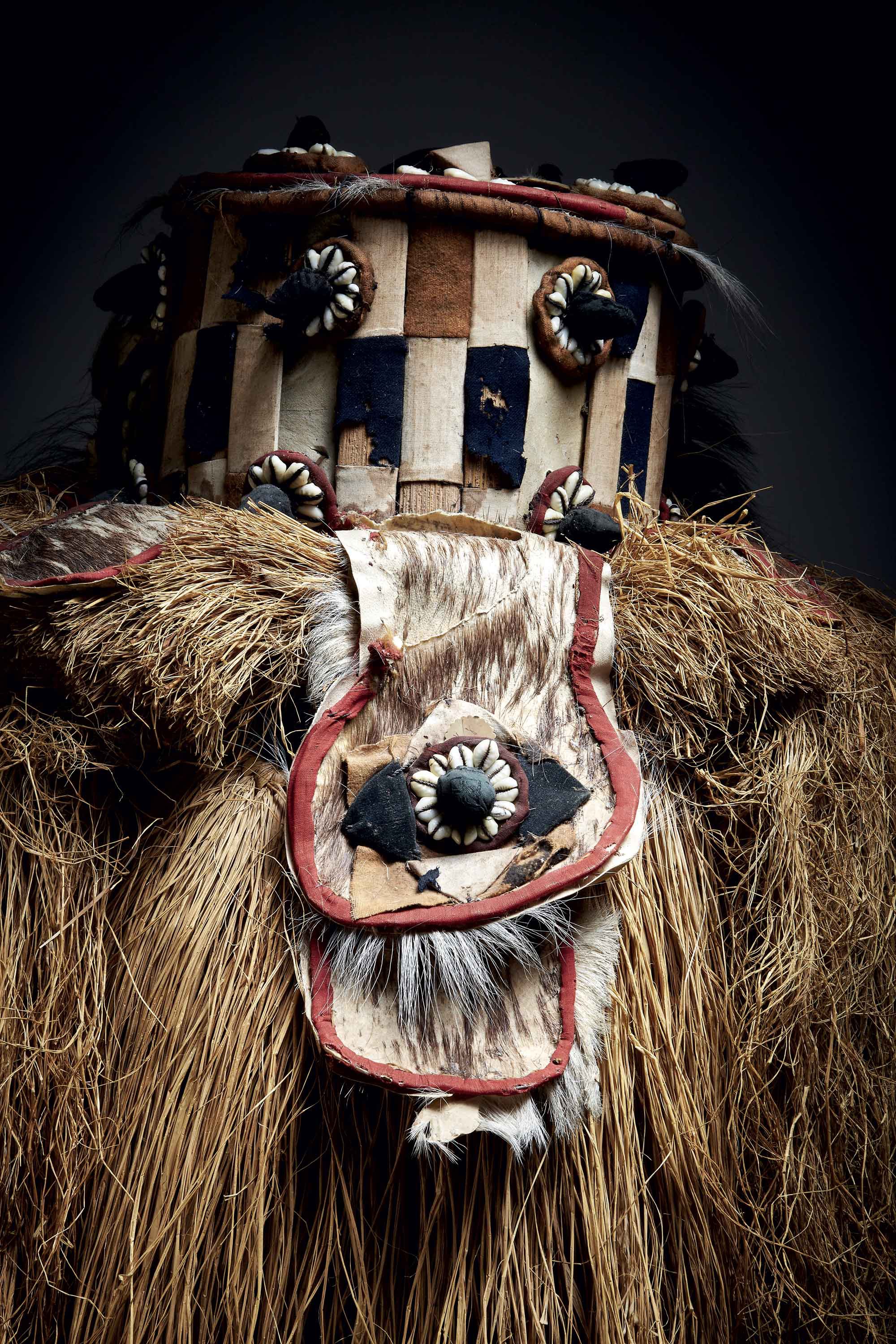 Male Costume of the Poro Society - Detail