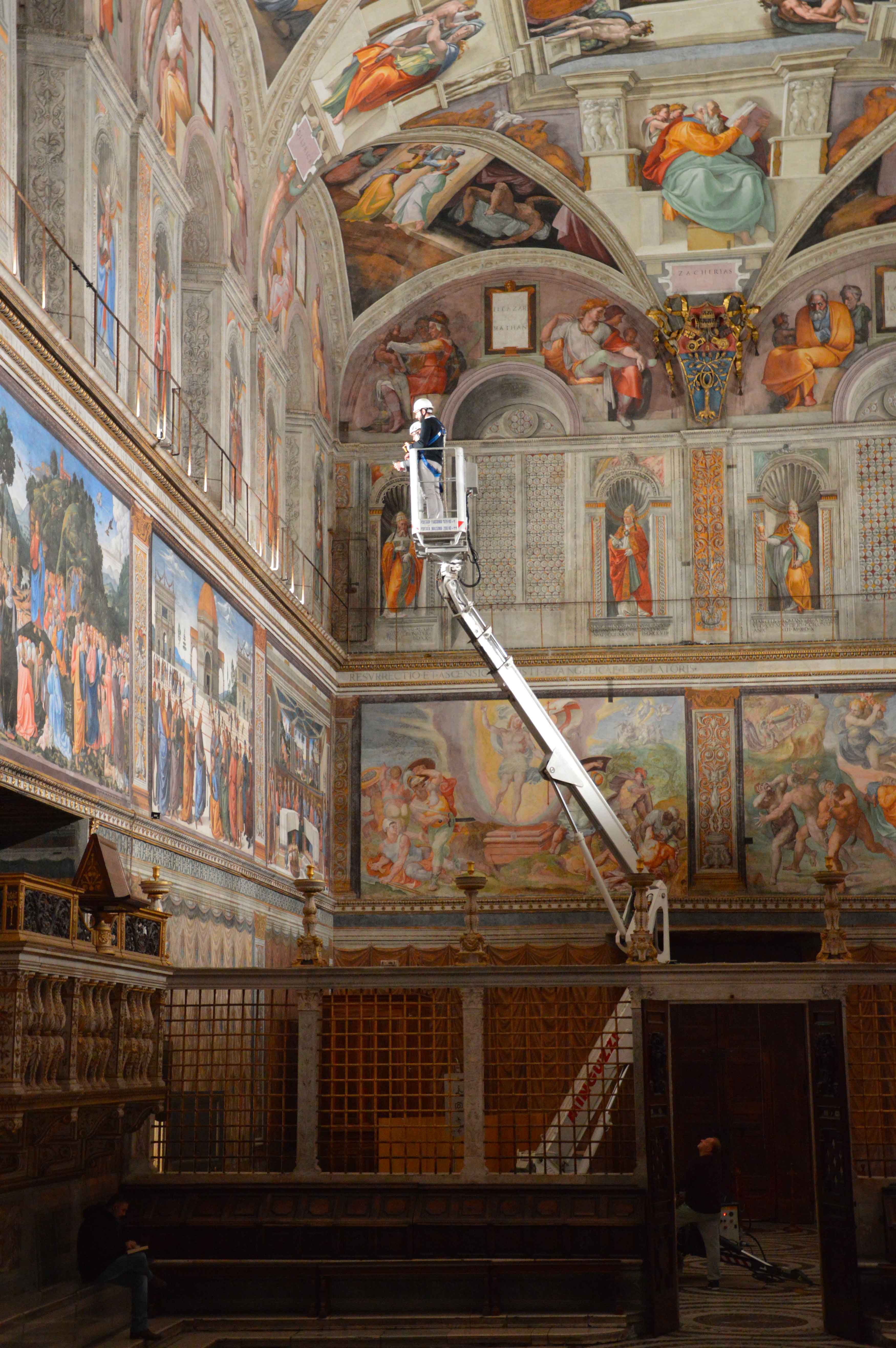 Conservation of the Sistine Chapel