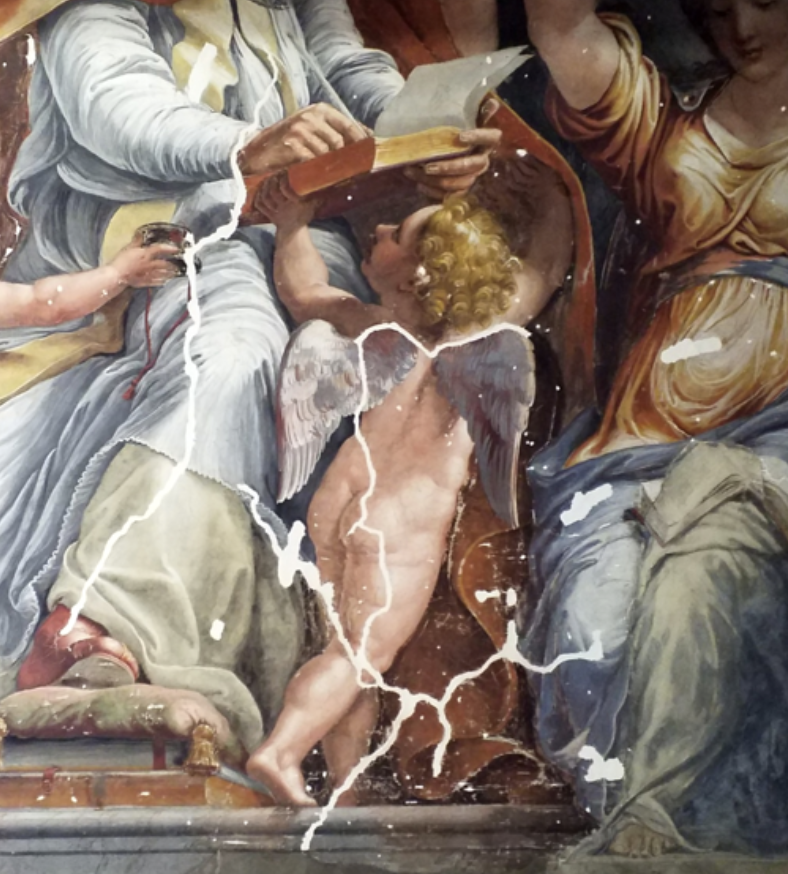 Room of Constantine ongoing restoration 3