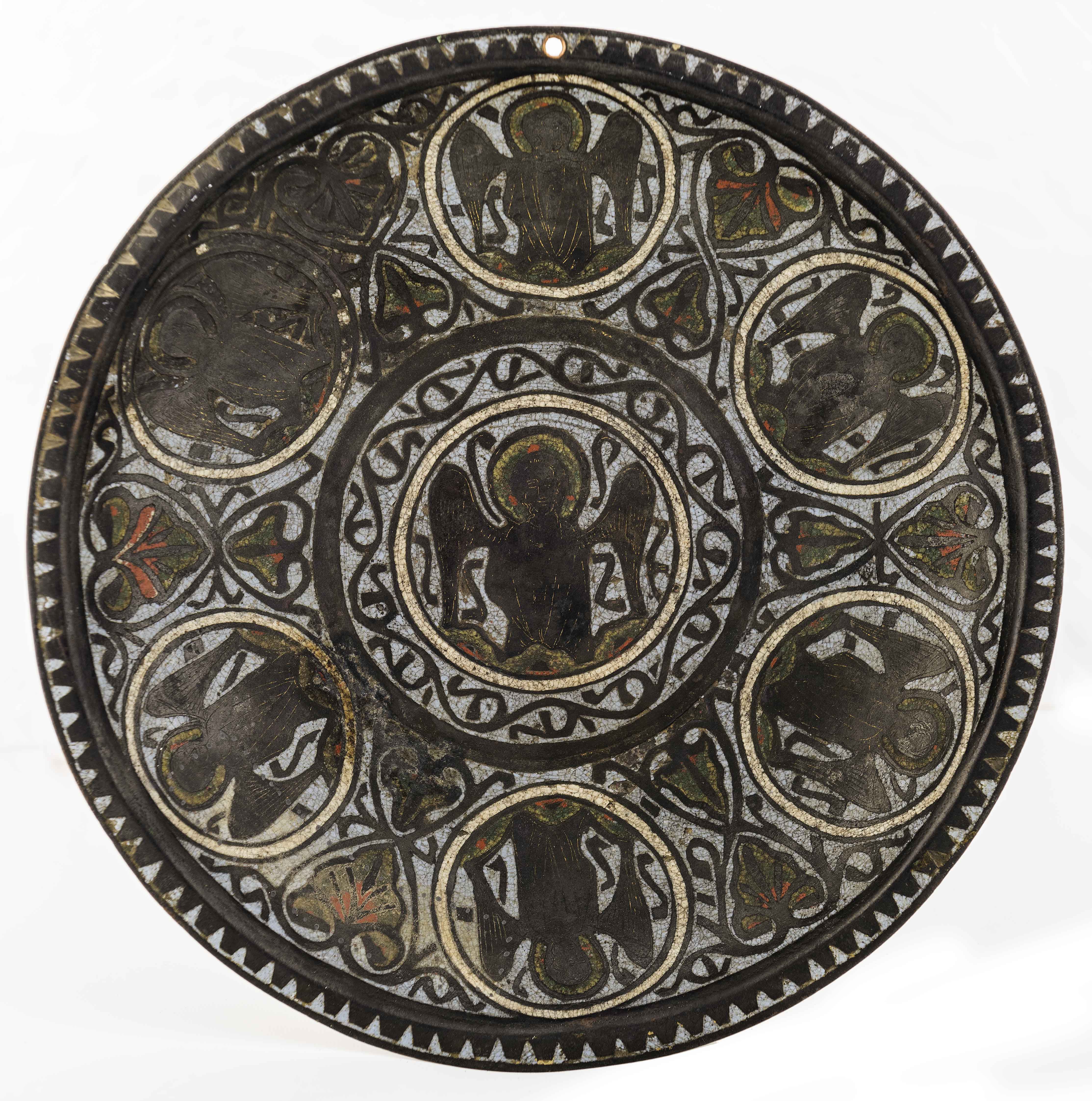 Decorated Plate Inv. 64543 - Before Restoration