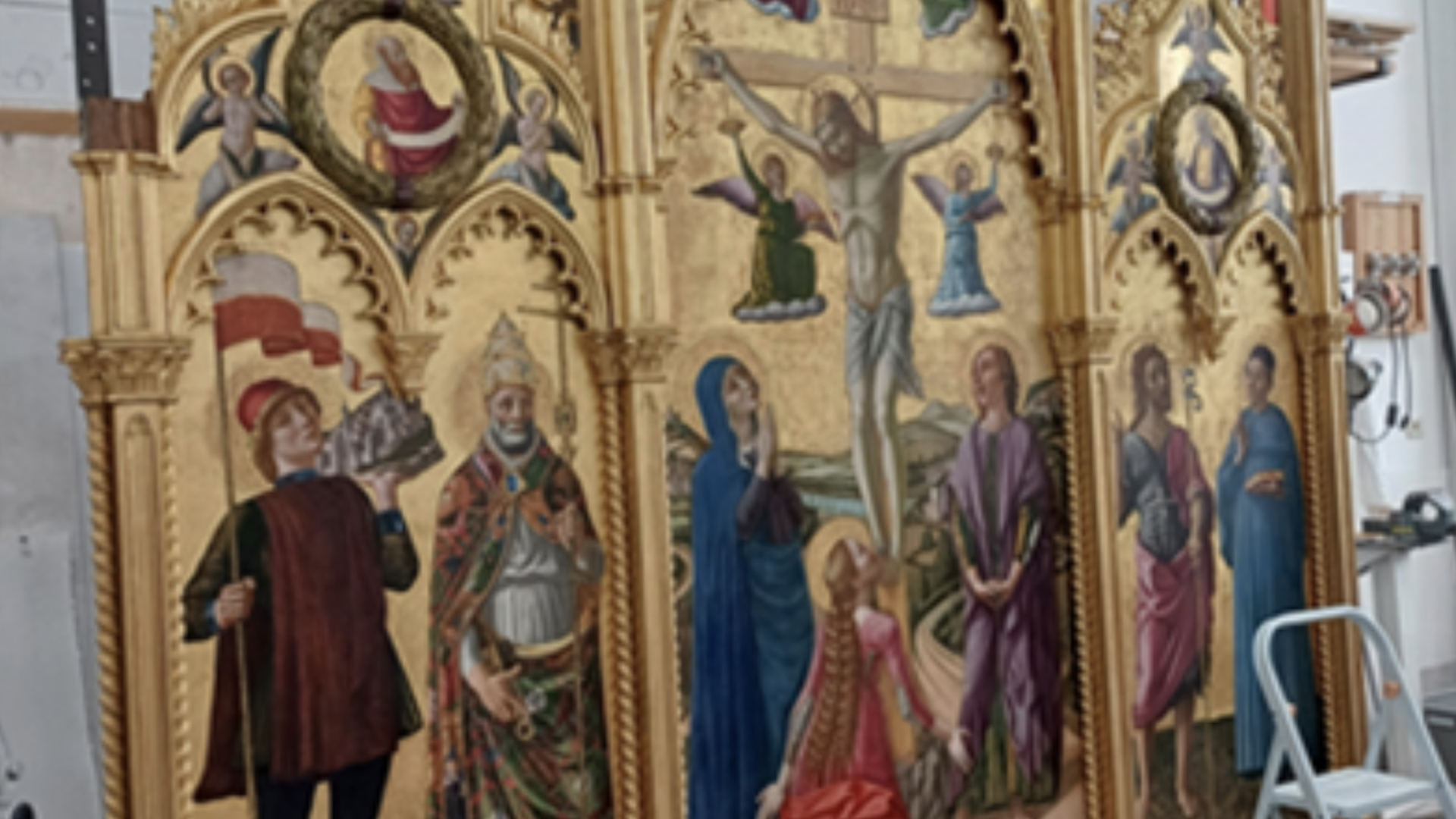 Triptych with Crucifixion Final - 1