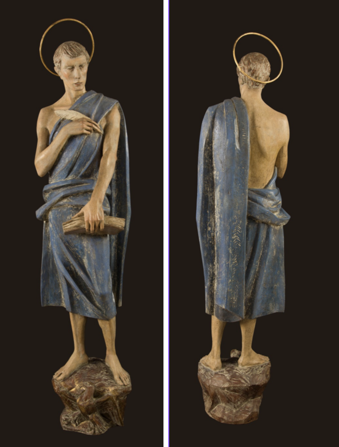 Wooden statues After restoration 2