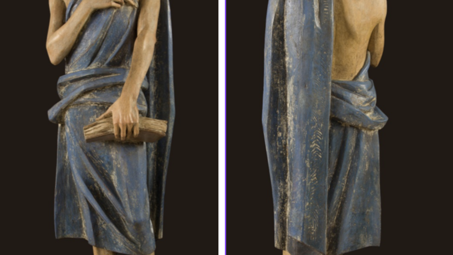 Wooden statues After restoration 2