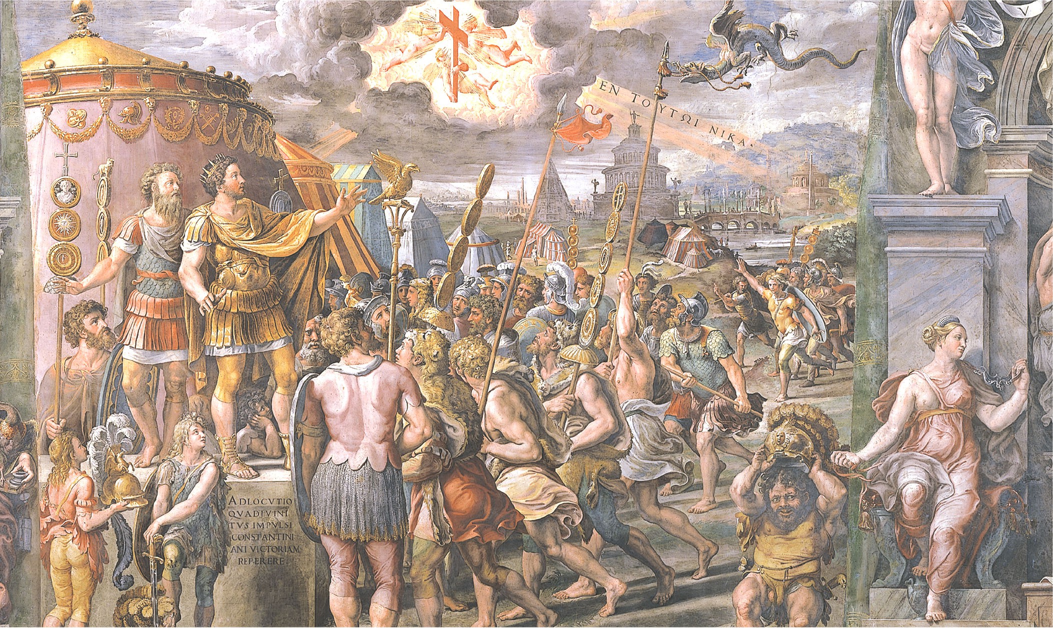 Vision of the Cross - Before Restoration