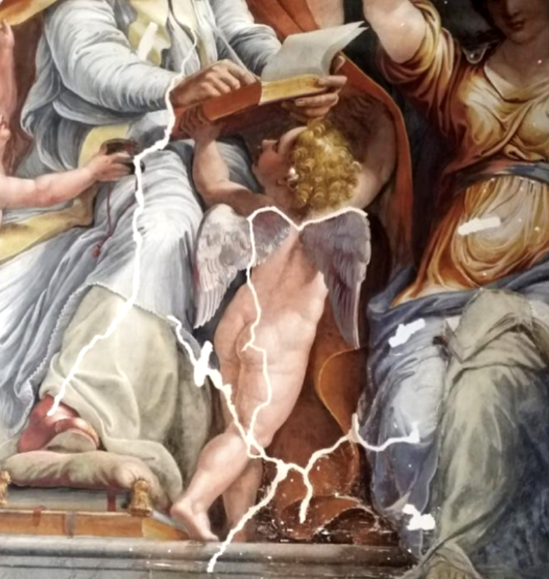 Room of Constantine ongoing restoration 4